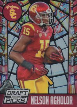 2015 Panini Prizm Collegiate Draft Picks - Stained Glass #84 Nelson Agholor Front