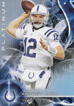 2015 Topps Platinum #20 Andrew Luck Front