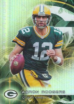 2015 Topps Platinum #3 Aaron Rodgers Front