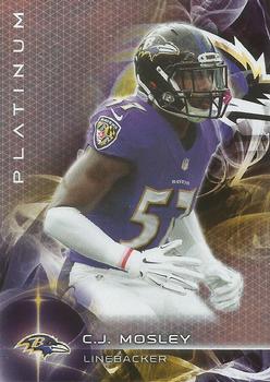 2015 Topps Platinum #66 C.J. Mosley Front