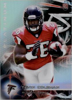 2015 Topps Platinum #134 Tevin Coleman Front