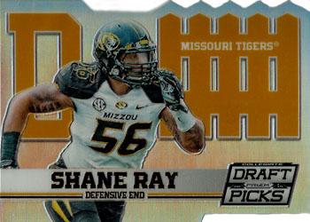 2015 Panini Prizm Collegiate Draft Picks - D Fence Die Cuts #4 Shane Ray Front