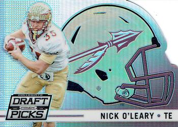 2015 Panini Prizm Collegiate Draft Picks - Helmet Die Cuts #33 Nick O'Leary Front
