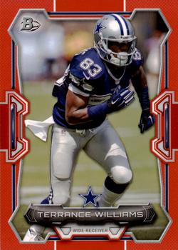 2015 Bowman - Veterans Red #31 Terrance Williams Front