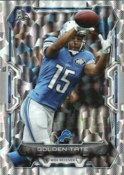 2015 Bowman - Veterans Rainbow Silver Ice #41 Golden Tate Front
