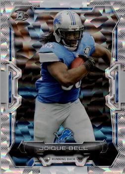 2015 Bowman - Veterans Rainbow Silver Ice #42 Joique Bell Front