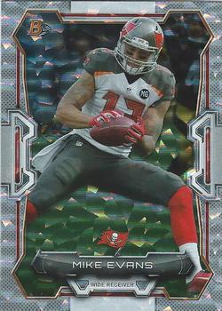 2015 Bowman - Veterans Rainbow Silver Ice #103 Mike Evans Front