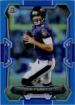 2015 Bowman - Veterans Rainbow Blue #9 Joe Flacco Front