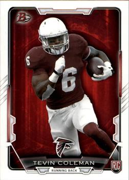 2015 Bowman - Rookies #61 Tevin Coleman Front