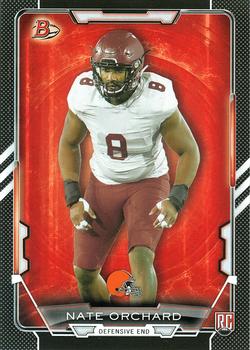 2015 Bowman - Rookies Black #78 Nate Orchard Front