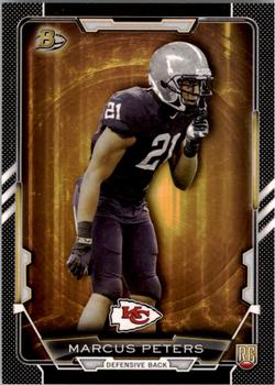2015 Bowman - Rookies Black #1 Marcus Peters Front