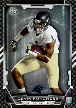 2015 Bowman - Rookies Black #40 Devin Funchess Front
