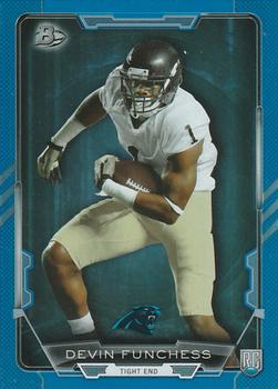 2015 Bowman - Rookies Blue #40 Devin Funchess Front