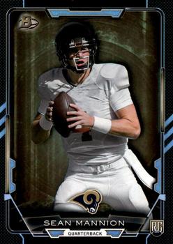 2015 Bowman - Rookies Rainbow Black #26 Sean Mannion Front