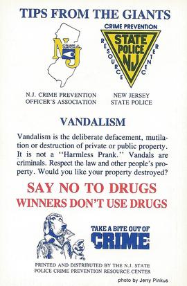 1988 New York Giants Police #NNO Maurice Carthon Back