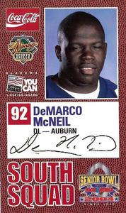 2004 Senior Bowl #NNO DeMarco McNeil Front