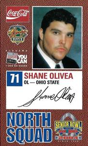 2004 Senior Bowl #NNO Shane Olivea Front