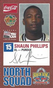 2004 Senior Bowl #NNO Shaun Phillips Front