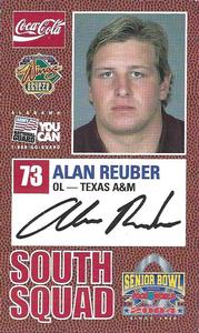 2004 Senior Bowl #NNO Alan Reuber Front
