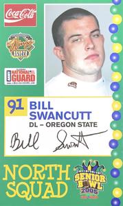 2005 Senior Bowl #NNO Bill Swancutt Front