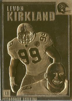 1999-01 The Danbury Mint 22K Gold Legends #84 Levon Kirkland Front