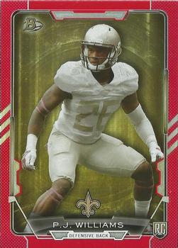 2015 Bowman - Rookies Red #4 P.J. Williams Front