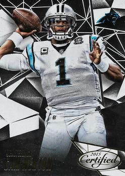 2015 Panini Certified #81 Cam Newton Front