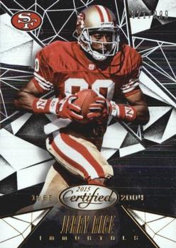 2015 Panini Certified #117 Jerry Rice Front