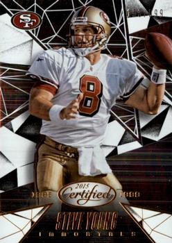 2015 Panini Certified #122 Steve Young Front