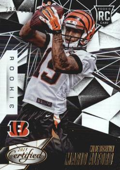 2015 Panini Certified #169 Mario Alford Front