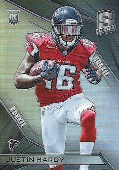 2015 Panini Spectra #147 Justin Hardy Front