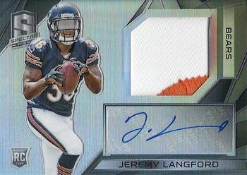 2015 Panini Spectra #191 Jeremy Langford Front