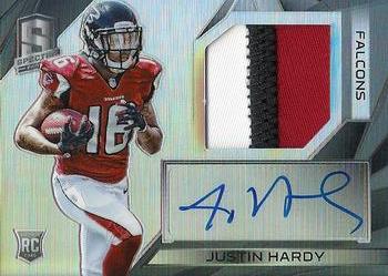 2015 Panini Spectra #192 Justin Hardy Front