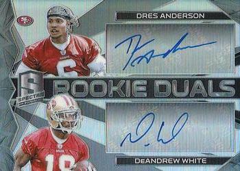 2015 Panini Spectra #237 Dres Anderson / DeAndrew White Front
