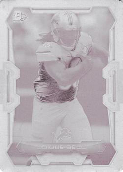2015 Bowman - Veterans Printing Plates Magenta #42 Joique Bell Front
