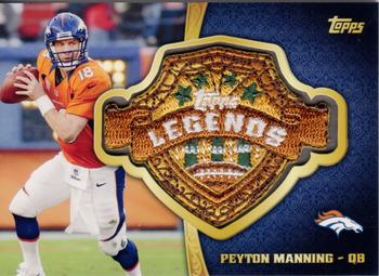 2013 Topps - Patches #TLP-PM Peyton Manning Front