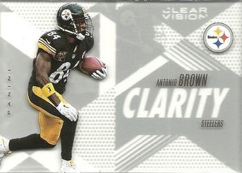 2015 Panini Clear Vision - Clarity #CL-4 Antonio Brown Front
