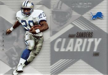 2015 Panini Clear Vision - Clarity #CL-14 Barry Sanders Front