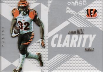 2015 Panini Clear Vision - Clarity #CL-30 Jeremy Hill Front