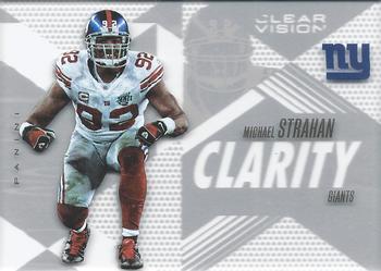 2015 Panini Clear Vision - Clarity #CL-34 Michael Strahan Front