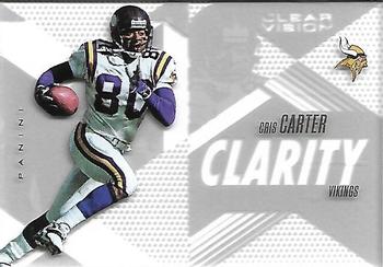 2015 Panini Clear Vision - Clarity #CL-37 Cris Carter Front