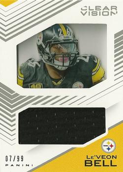 2015 Panini Clear Vision - Clear Vision Jersey #CJ-LB Le'Veon Bell Front