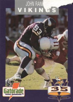 1995 Minnesota Vikings Police #8 John Randle Front