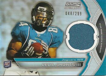 2011 Bowman Sterling - Relic Refractors #BSR-CS Cecil Shorts III Front