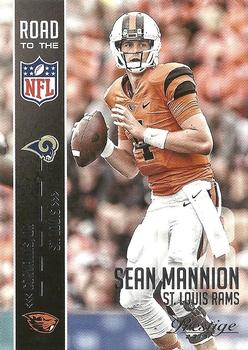 2015 Panini Prestige - Road to the NFL #10 Sean Mannion Front