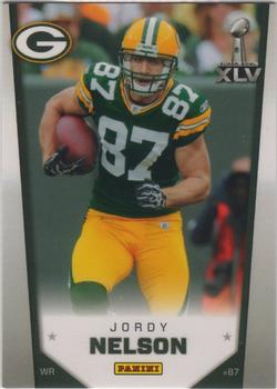 2011 Panini Green Bay Packers Super Bowl XLV #7 Jordy Nelson Front