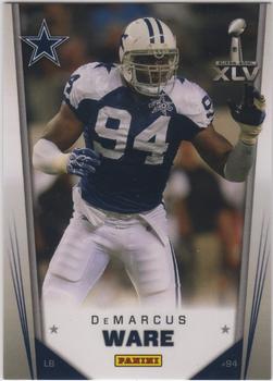 2011 Panini Dallas Cowboys Super Bowl XLV #SB8 DeMarcus Ware Front