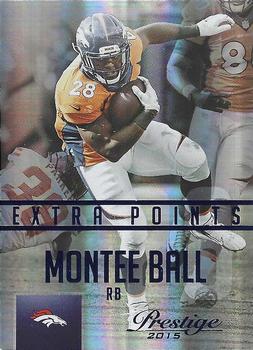 2015 Panini Prestige - Extra Points Blue #159 Montee Ball Front
