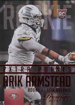 2015 Panini Prestige - Extra Points Red #205 Arik Armstead Front