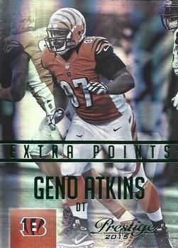 2015 Panini Prestige - Extra Points Green #68 Geno Atkins Front